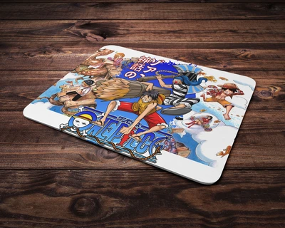 Коврик під мишку з принтом Ван піс One Piece-3, 24х20 см