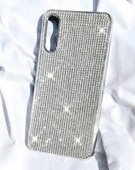 Силиконовый чехол с камнями для Samsung Galaxy A50 (SM-A505FZ)/A50s (SM-A507FD) /A30s (SM-A307FZ)