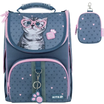 Рюкзак шкільний каркасний Kite Education Studio Pets SP25-501S