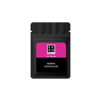 Хна для брів у саше Ekko Beauty Chocolate 7 г (Ek-CHs)