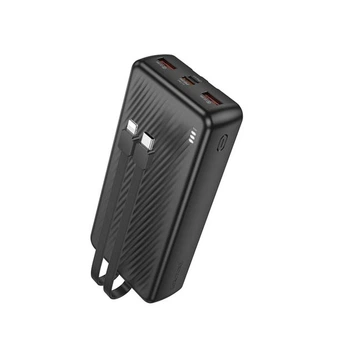 Powerbank павербанк УМБ BOROFONE BJ57A Graceful 22.5W+PD20W fully compatible with cable 20000mAh Black