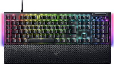 Клавиатура Razer BlackWidow V4 Yellow Switch Black (RZ03-04692500-R3R1)