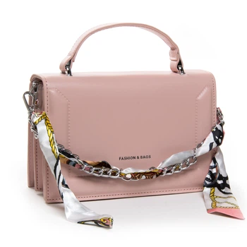 Жіноча сумка Fashion з подвійним відділенням і магнітним клапаном PR-250317-40088 рожевий