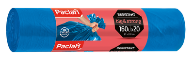 Пакеты Paclan для мусора Big & Strong 160 л