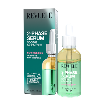 Двухфазная сыворотка Revuele 2-Phase Serum для лица Успокаивающая 30 мл