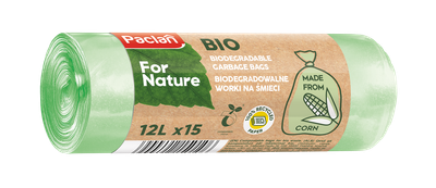 Пакети для сміття Paclan Bio 12 л 15 шт