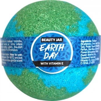 Бомбочка для ванны Beauty Jar Earth Day 150 г