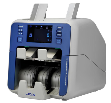 Сортировщик Валют Lidix ML-2VS UV MG IR Счетная машинка с детекцией Банкнот по Номиналу Проверка Купюр