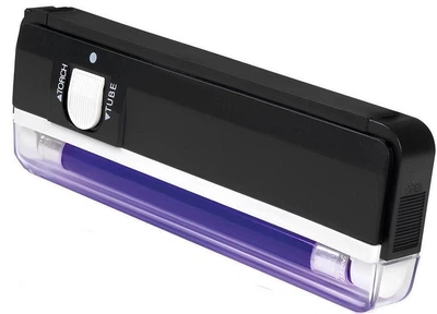 Портативний детектор банкнот PRO-4P UV – ультрафіолетовий прилад для перевірки справжності купюр