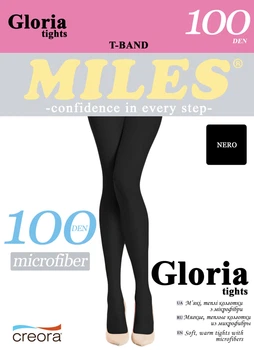 Женские колготки Miles Gloria 100 den 3р. nero