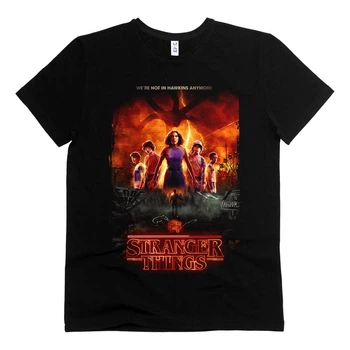 Футболка EPIC мужская Stranger Things - Очень странные дела черная размер M