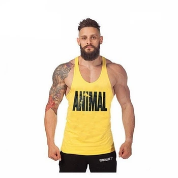 Майка мужская Animal Yellow 4010 2XL Желтый