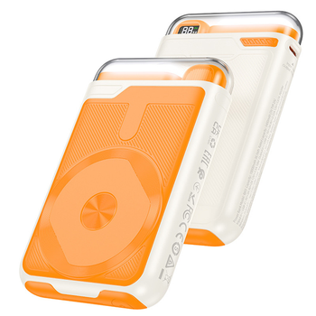 Портативний зарядний пристрій Power Bank BOROFONE BJ69 Skillful PD20W із БЗУ 10000 mAh Milky White