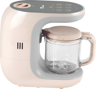 Multiblender parowy Momini NutriBlend 6 w 1 Różowo-szary (5906601060038)