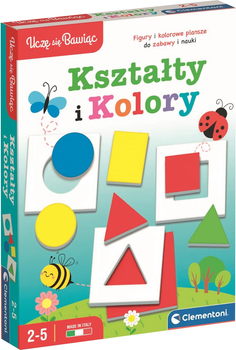 Gra edukacyjna Clementoni Kształty i Kolory (wersja polska) (8005125179503)