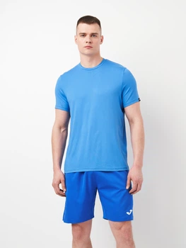 Футболка спортивна довга чоловіча Joma Sydney 102120.700 M Синя (8424309424152)