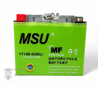 Акумулятор GEL 12V / 10 YT12B-4 MSU