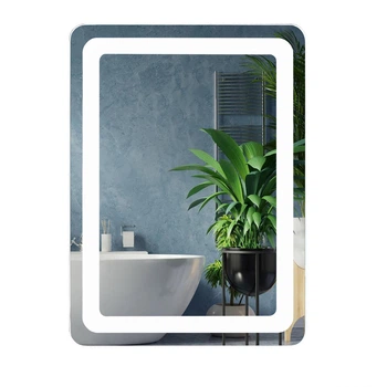 Зеркало UNIO MRR-04 SQR-RA-H 600 x 800mm LED FL с подогревом