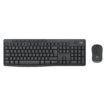 Комплект (клавіатура, миша) бездротовий Logitech MK370 Graphite (529240)