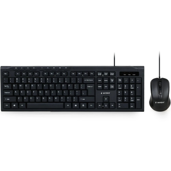 Комплект (клавиатура + мышь) Gembird KBS-UM-03-UA Black (295056)