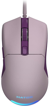 Миша ігрова комп'ютерна Hator Pulsar 2 Lilac (509457)