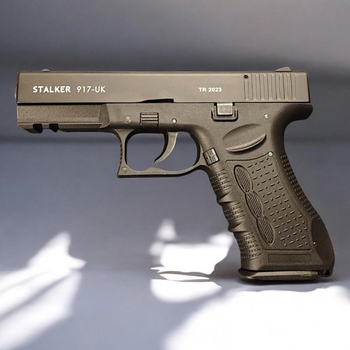 Шумовий стартовий пістолет Stalker 917-UK Glock (Black)