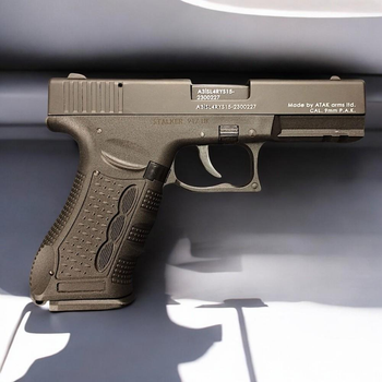 Шумовий стартовий пістолет Stalker 917-UK Glock (Black)