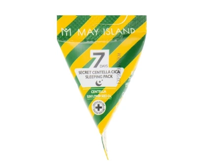 Успокаивающая ночная маска с центеллой May Island 7 Days Secret Centella Cica Sleeping Pack 5 г