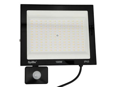 Прожектор вуличний LED з датчиком руху HL-59P/100W NW IP65
