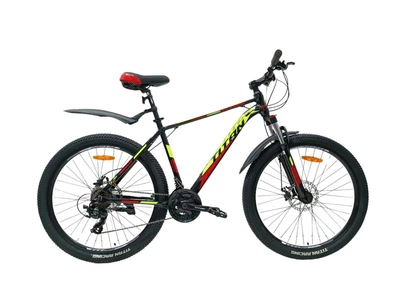 Велосипед Titan Arena 27.5" 19" Чорний-Червоний