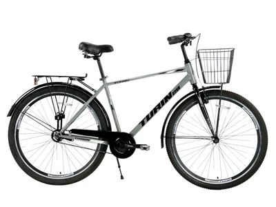 Велосипед Titan Turin 28" 18" Сірий-Чорний
