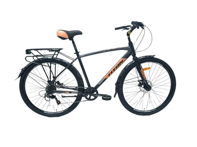 Велосипед Titan Chester 28" 19" Сірий-Помаранчевий
