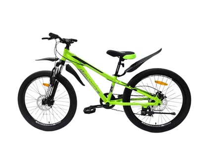 Велосипед Crossbike Dragster Susp 24" 11" Зелений