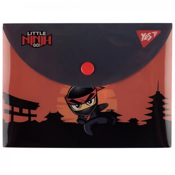 Папка конверт на кнопке Yes Ninja B7 (492265)