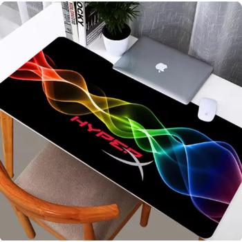Коврик для игровой мыши HYPERX 300x700x3 мм, с прошивкой, скоростная поверхность, геймерский аксессуар (7557dc)