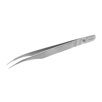 Пинцет для ресниц изогнутый Staleks EXPERT 40 TYPE 11