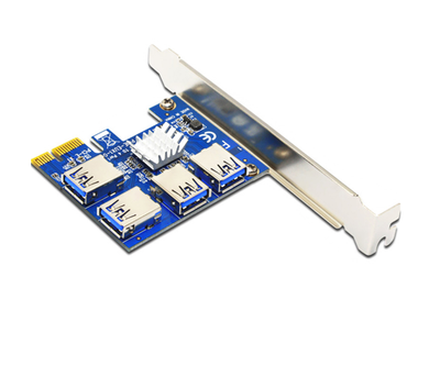 Контролер PCI-Е-USB 3.0, 4 порта, 5Gbps, OEM