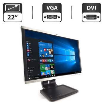 Монітор HP Compaq LA2205wg/22" (1680x1050) TN/VGA, DVI, USB-Hub + Кабель живлення б/в