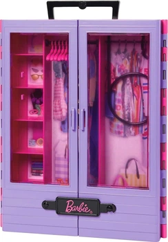 Игровой набор Барби Шкаф чемодан для одежды Barbie Fashionistas Ultimate Closet (HJL65)