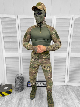 Тактический комплект 4 в 1: штаны, UBACS, бейсболка, пояс Multicam XL