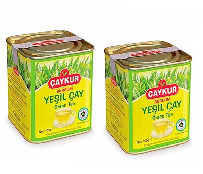 Зеленый чай с бергамотом Caykur Burсum 100 г 2 шт