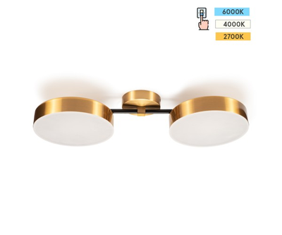 Потолочный светильник Rondo-2 LED Gold (Scandi Collection)