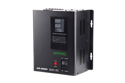 Стабілізатор напруги релейний APRO AVR-10000V (підвісний)