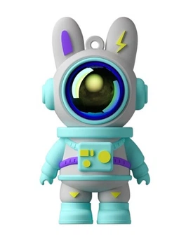 Фигурная флешка BiNFUL 64GB Rabbit astronaut 2.0 Turquoise