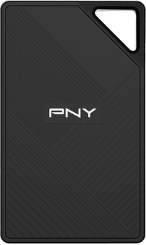 Dysk SSD PNY RP60 USB 3.2 Gen 2x2 Type-C Portable 1TB Black (PSD0CS3060-1TB-RB)