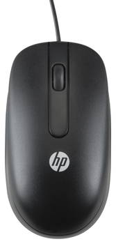 Проводная мышка HP Optical Scroll PS/2 2кн 800 dpi Black (QY775AA)