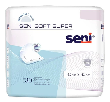 Пеленки одноразовые Seni Soft Super 60x60 см 30 шт