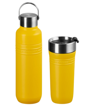 Набір із термокружки та пляшки для води Le Creuset On The Go Nectar (41067196720001/41066286720001)