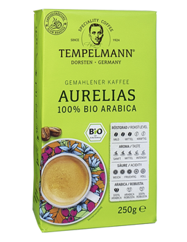 Кофе молотый Tempelmann Aurelias Bio 250 г
