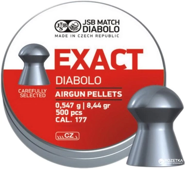 Свинцеві кулі JSB Diabolo Exact 0.547 г 500 шт. (546236-500)